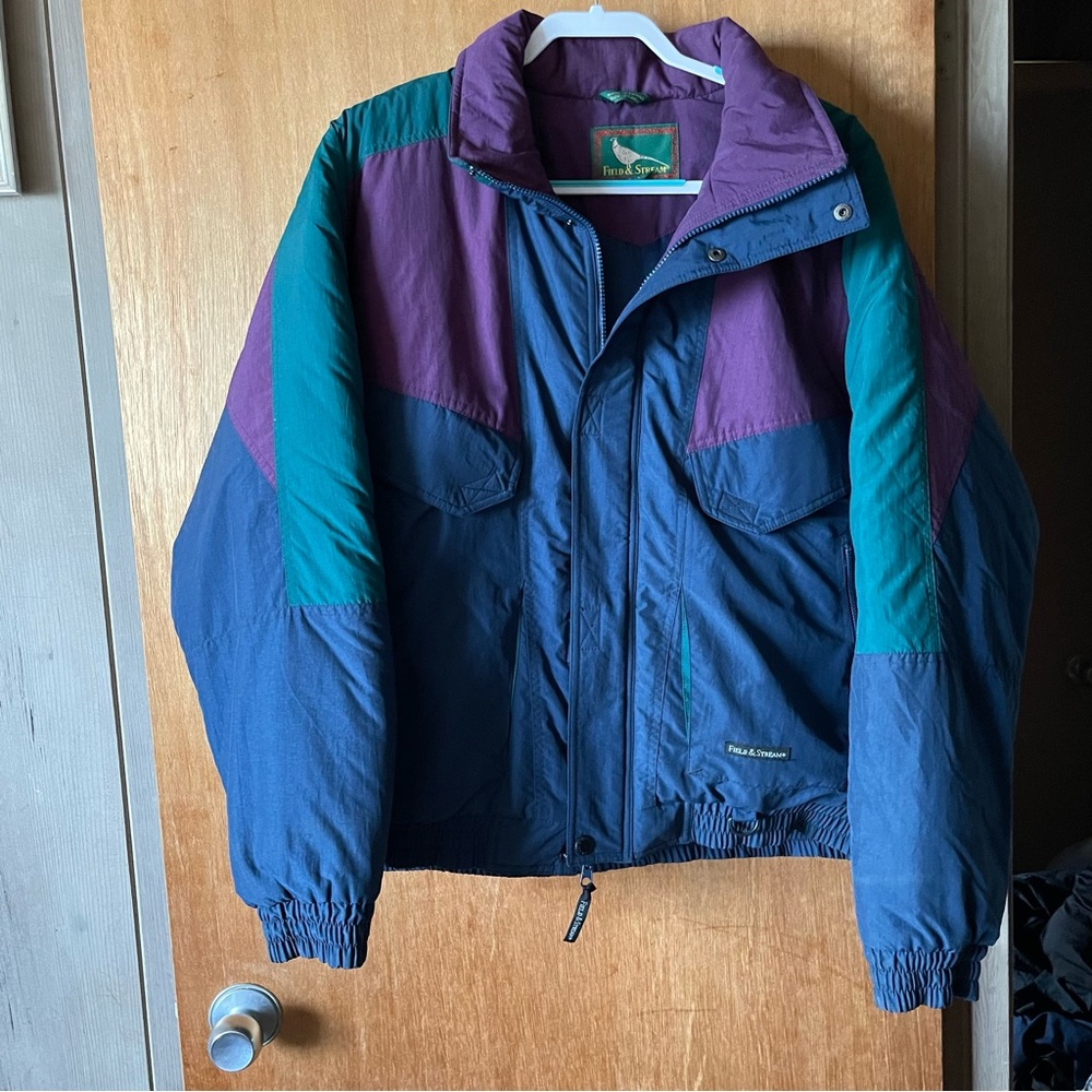 Field and Streem Men's Puffy Winter Jacket, XLarge